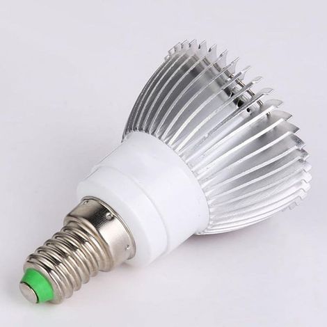 Lampe De Culture Led 8 W, 18 Led E14, Ampoules De Culture Pour Serre, Bonsaï Et Jardin Hydroponique, 12 Led Rouges + 6 Led Bleues (1/4)