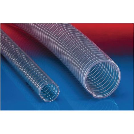 Tuyau d'aspiration et de convoyage BARDUC PVC 381 FOOD D. intrieur 16 mm Longueur 30 m 3 mm longueur 30 m (1/4)