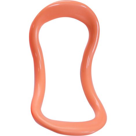 Anneau de Yoga Écologique en PP - Cercle d'Entraînement Courbé pour le Fitness - Orange (1/5)
