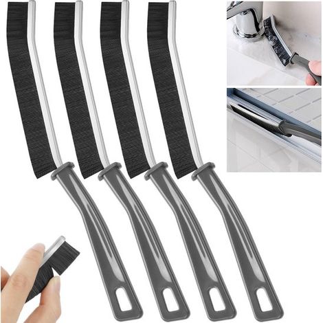 Spazzola per la pulizia delle fughe delle piastrelle - Design ergonomico - Multifunzionale, adatta a cucine e bagni (1/5)