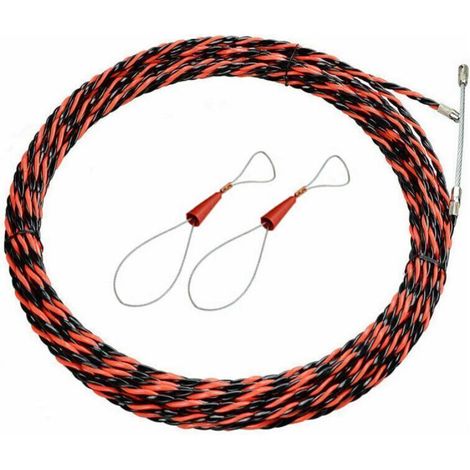 Aiguille Electricien 50M Tire Fil Electrique 5mm Diamètre Aiguille Tire Fil, rétractable d'installation (1/4)