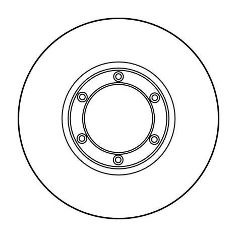 2er Set Bremsscheibe TRW DF3049 OPEL 5 69 801 ISUZU 8-94172-376-1 (Set von 2)