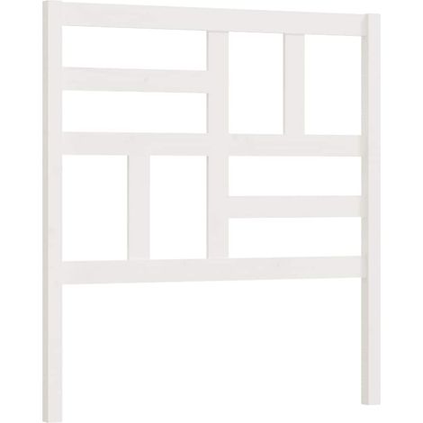 Maison Exclusive - Cabecero de cama madera maciza de pino blanco (1/5)