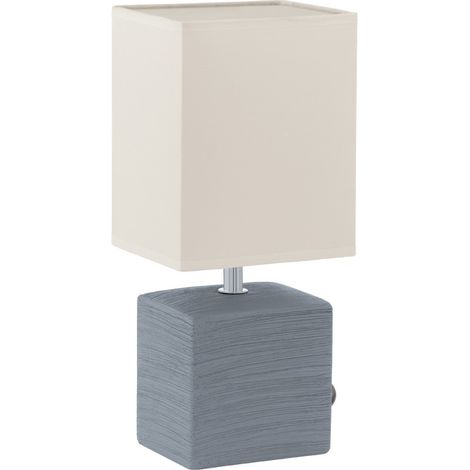 Lampada da tavolo Mataro 1E14 Grigio 10,5 x 30 H cm (1/3)