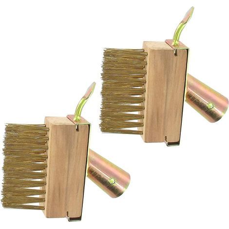 Garden Brooms, Steel Brush, Metal Bristles, Scraper, for Joints, Paving Stones, Patios (1/5)