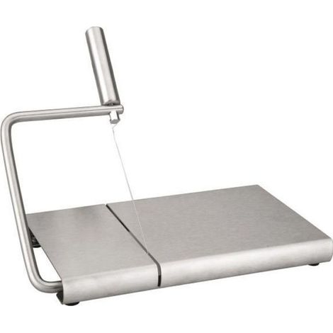 Coupe Foie-Gras - Coupe Fromage - Inox 23 x 23 cm - Lavable Au Lave-Vaisselle - 1 Pièce