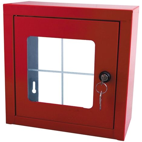 Coffret de coupure Gaz sous verre dormant 250x250x120mm