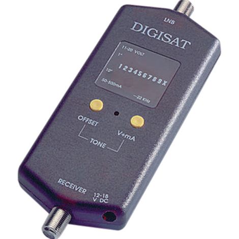 Pointeur Satellite Digisat 22KHz 10-20V, 50– 500 mA, Indicateur LED et Son