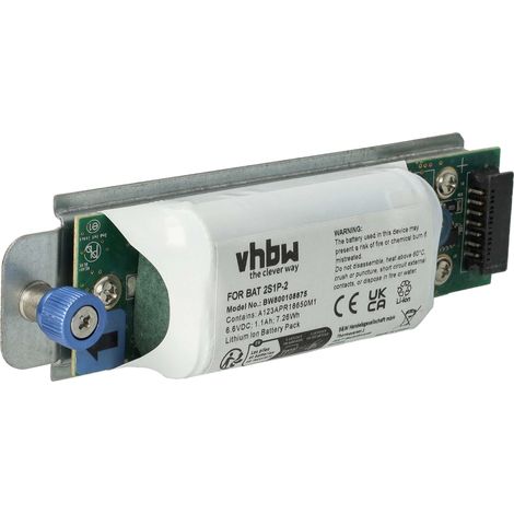 vhbw Akku Ersatz für 0D668J, 69Y2927, 69Y2926, D668J, BAT 2S1P-2, BAT-2S1P für Notebook (1100 mAh, 6,6 V, Li-Ion) (1/5)