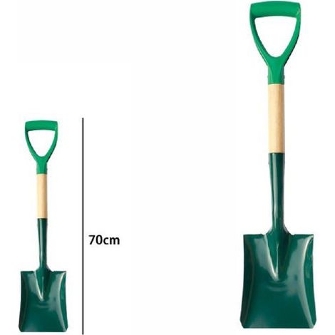 Pelle Bêche Camping Jardin Jardinage Bois Métal 70cm 59700