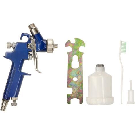 Kit mini pistolet à peinture 1,7 mm 0,6 L basse pression HVLP pour peindre 3 options de réglage-NANOTEH (1/5)