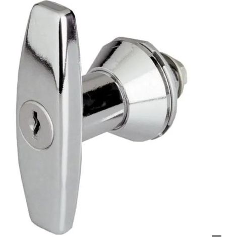 Ronis Serie 1127 Maniglia di porta cromata reversibile