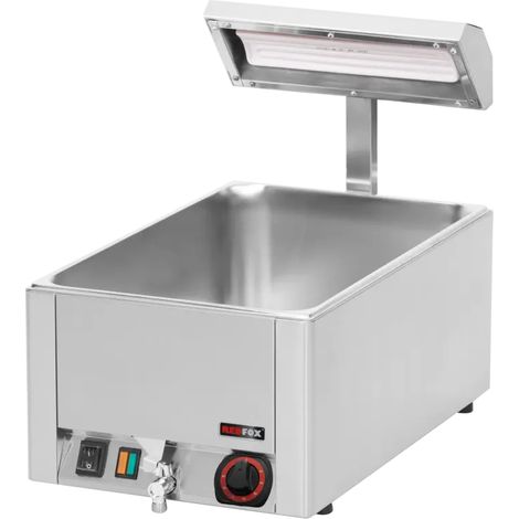 Chauffe-frites chauffage haut et bas lampe céramique REDFOX - BMV 1115 + IL3 - REDFOX