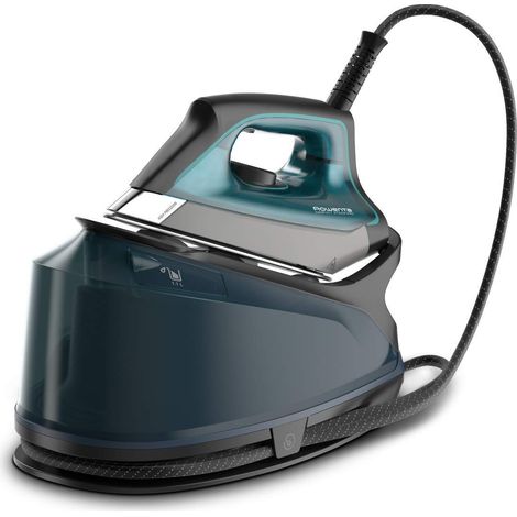 Rowenta DG7621 Compact Steam PRO Ferro da Stiro a Vapore con Caldaia Silenziosa, Pressione Fino a 6.2 Bar, 2200 W, 1,1 Litri, con Tecnologia Eco Intelligence (1/4)