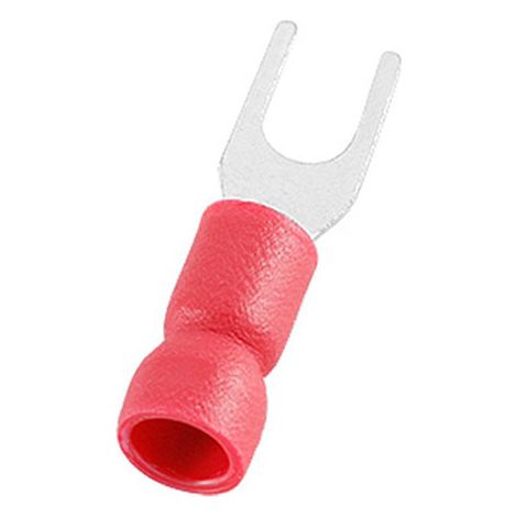 Cosse à fourche à sertir RS PRO Isolé, Rouge 16AWG 1.5mm² 22AWG 0.5mm²