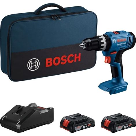 Taladro percutor a bateria gsb 18v-25 profesional BOSCH (1/4)
