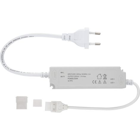 Treiber Flicker Free für LED-Streifen 220V AC SMD Silicone FLEX IP65 Breite 12mm 250 W