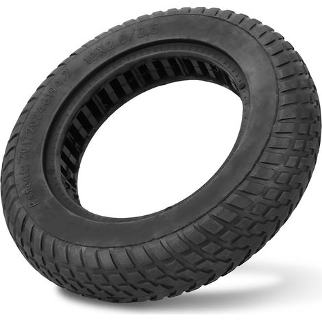 Pneu solide sans chambre à air antidéflagrant durable pour trottinette électrique 10 pouces (1/5)