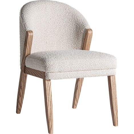 Chaise contemporaine en bois de pin finition naturelle marron - Marron bois naturel (1/5)