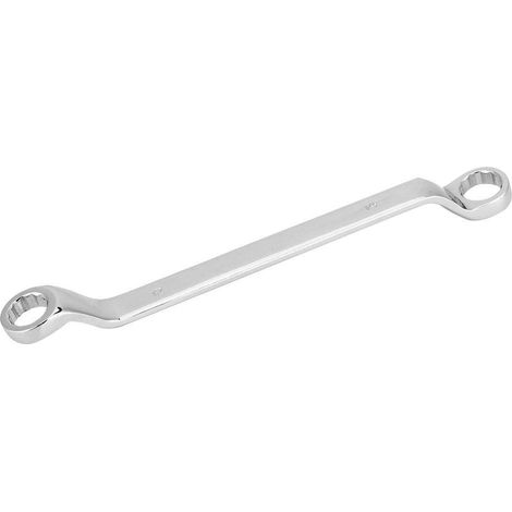 Clé polygonale à anneau à deux têtes 0,5/0,6 pouce, acier à haute teneur en carbone, utilisée pour le démontage rapide et la fixation des boulons (1/4)