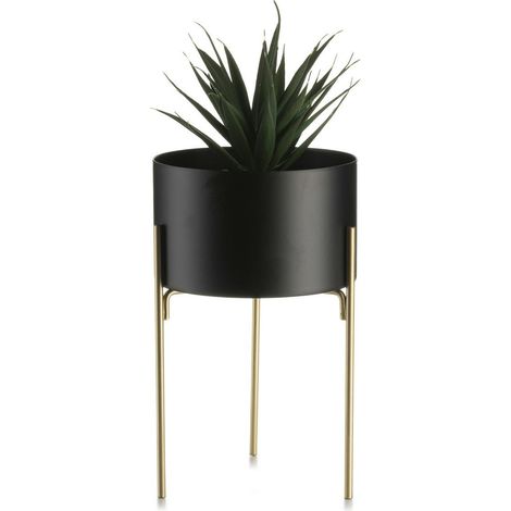 Expositor de flores de pie 20 cm metal LOFT (1/5)