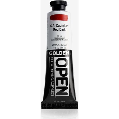 Golden Open 60ml C.P. Cadmium Red Dark Ix