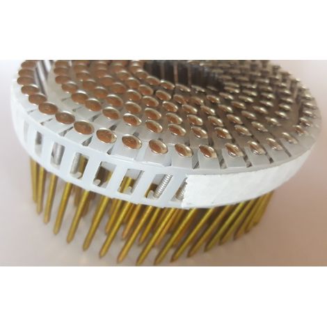 2450 CLOUS ROULEAUX PLATS 15/16° 2.5 x 55 crantés Inox A4 Bombée NORFIX