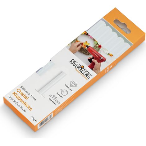 Palitos adhesivos 120 mm Cristal 60g (1/2)