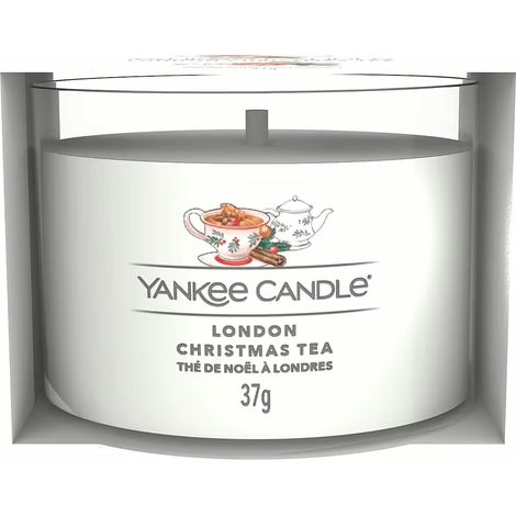 YANKEE CANDLE, CANDELA VOTIVA, LONDON CHRISTMAS TEA, CASA, PROFUMATORI AMBIENTI