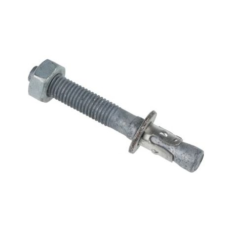 Boulon traversant RS PRO en Acier M10mm, 10mm x 80mm ( Prix pour Paquet de 50 )