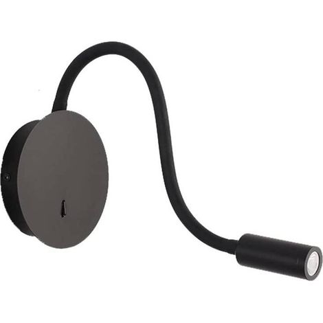 Wandleuchte, verstellbare Wandleuchte, klappbare Nachttischlampe mit Schalter, moderne Wandleuchte, kleine, praktische Wandleuchte, 3-W-LED-Lichtpanel (1/5)