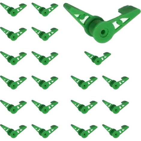 20 pièces Pince à Plier Les Plantes, réglable à 360 degrés, Pince à Plier Les Branches de Plantes, Outil de Bricolage, Pince d\\'entraînement, pour vignes, Fleurs et Autres Accessoires de Jardin (1/5)