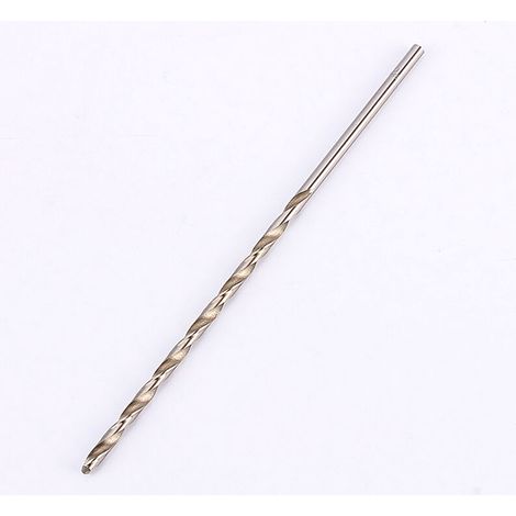 Sjlerst – Foret hélicoïdal 4 mm – Longueur 160 mm – Acier rapide HSS – Tige droite pour perçage rapide dans bois et aluminium