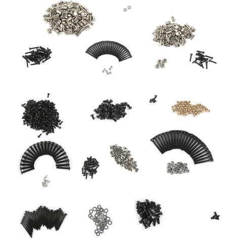 Lot de 866 pièces : vis, fixations, douilles, têtes bombées, écrous à rainure en T et accessoires pour imprimantes (1/5)