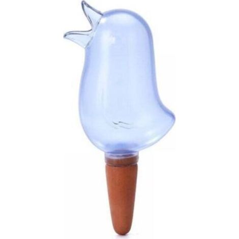 (bleu) 5pcs Piquets D'arrosage Automatique, Plantes d'oiseaux Mignonnes, Pics D'arrosage Automatiques pour Plantes D'intérieur et D'extérieur et Fleurs en Pot (1/5)