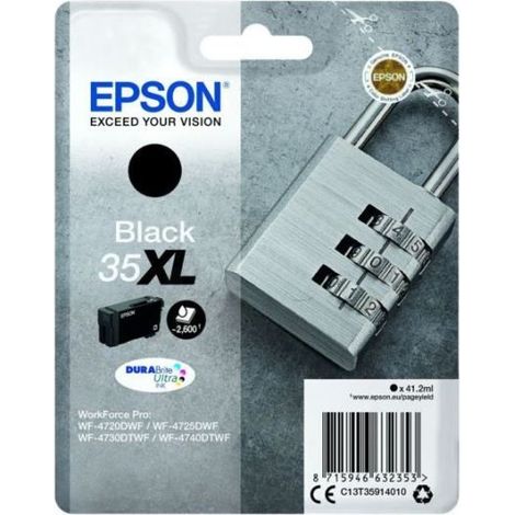 Epson Padlock C13T35914020 cartuccia d'inchiostro 1 pz Originale Resa elevata (XL) Nero (1/5)