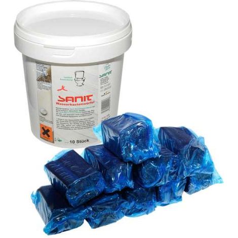 SANIT Wasserkastenwürfel (10 Stück) für Einwurfschacht