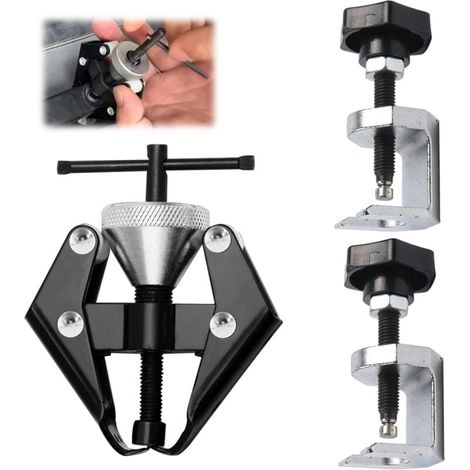 Pieces Windshield Wiper Arm Bearing Puller Set, Windshield Wiper Arm Bearing Puller with 2 Fasteners, Universal Adjustable Car Windshield Wiper Arm Puller MUMU (1/4)