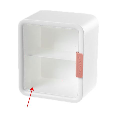 Pop Mart Caja Exposición Figuras Dimoo, Tapa Transparente Blanca Serie Otaku WG-126 – Ideal para Decoración del Hogar (1/2)