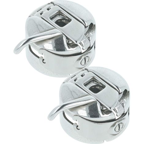 vhbw 2x capsula portabobina compatibile con Pfaff Hobby 30, 31, 301, 309 per 307, 1042, 1040, 1020, 1032, 1030, 340, 317, 1022, 303 macchine da cucire (1/4)