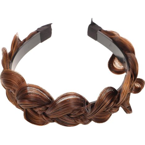 Geflochtenes Haarband Rutschfestes Haaraccessoire mit Zähnen aus Kunstharz mit Fischgräten Zopfdesign Komfortabel und Langlebig für Damen für Ganzjährigen Gebrauch (1/5)