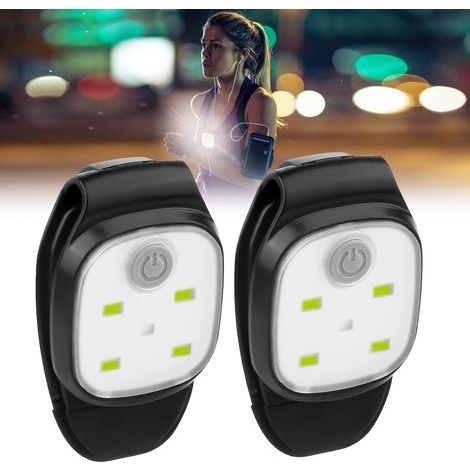 LED Reflektierende Gürtelschärpe Con Banane Porte Telephone, 5 Couleur 3 Mode d'éclairage Rechargeable Ceinture Sécurité Réfléchissante, Harnais Lumineux Course Pied pour Course Vélo (1/5)