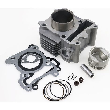 Applicable aux modèles JOG 100, Fuxi 100, Ghost Fire Bride et Yamaha ZY100 (ensemble bloc-cylindres, segments de piston). (1/5)