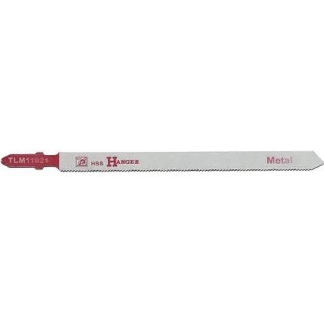 Hanger TLM11021 Pacco da 5 lame per seghetto alternativo in acciaio rapido