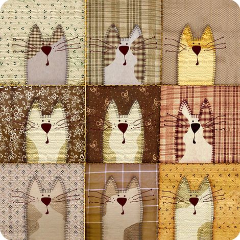 Tovaglietta - pexeso beige - 33 cm x 33 cm (1/2)