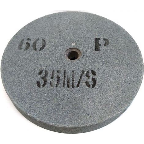 5 pezzi Disco in pietra abrasiva 150 mm x mola da banco smerigliatrice grana 60 (1/2)