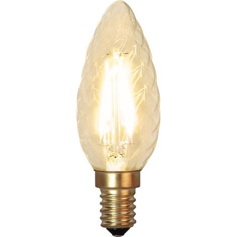 Star Trading Ampoule LED 'Soft Glow', E14, bougie, 1,5W, 120lm, twisted, blanc chaud (1/2)