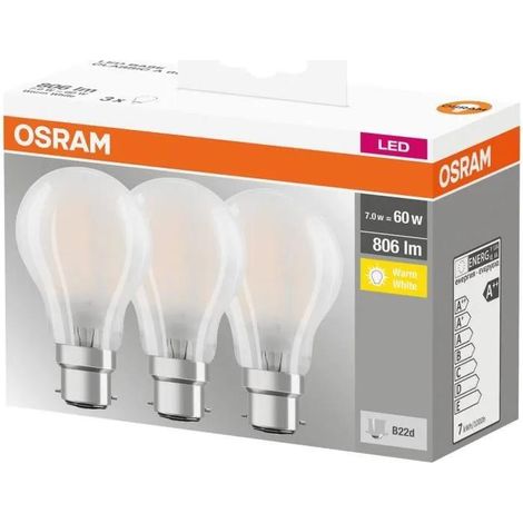 Osram LED-Lampe 6,5W Warmweiß 2700K