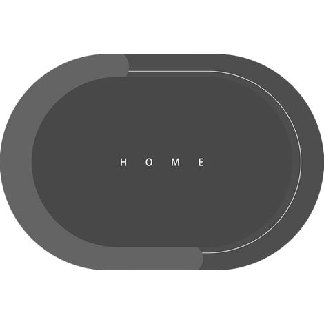 Tapis de sol absorbants et à séchage rapide pour salle de bain, tapis de porte antidérapants pour salle de bain, tapis de cuisine, résistants à l'huile (1/5)