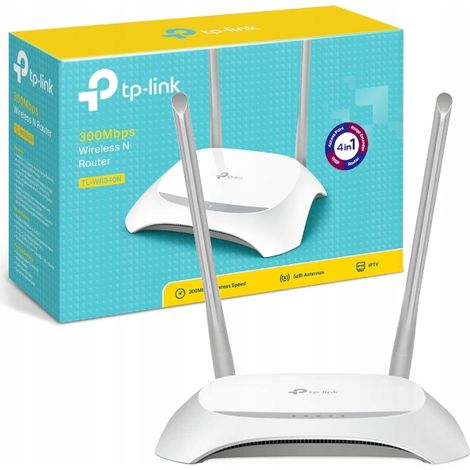 Router Inalámbrico TP-Link TL-WR850N 300Mbps/ 2.4GHz/ 2 Antenas/ WiFi 802.11n/g/b